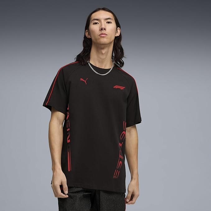 Puma Mens F1 Lifestyle T7 Tee Tees - Image 4